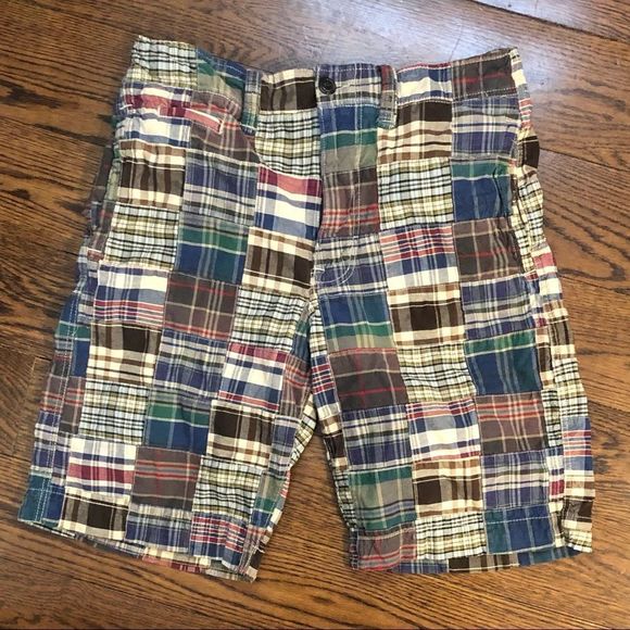 AMERICAN EAGLE Madras Plaid Longer Length Shorts - Picture 11 of 11